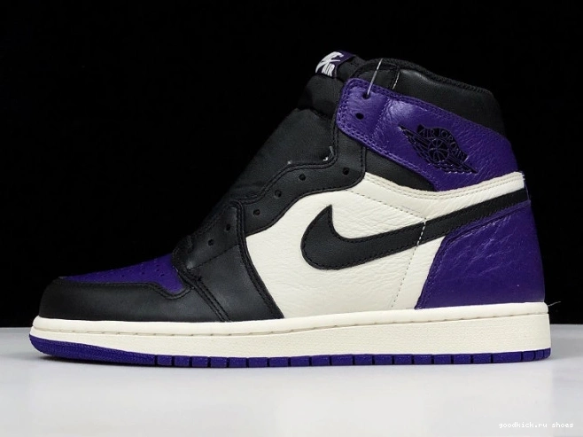 555088-501 Air Purple Jordan 1 Court 0711